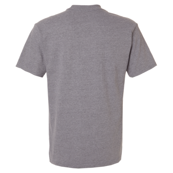 Gildan Unisex Hammer™ Maxweight T-Shirt, Graphite Heather, Back view