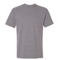 Gildan Unisex Hammer™ Maxweight T-Shirt, Graphite Heather, Front view