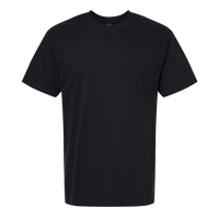 Gildan Unisex Hammer™ Maxweight T-Shirt, Pitch Black, Front view