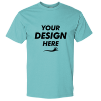 Gildan Unisex Hammer™ T-Shirt, Chalky Mint, Front view, Mockup
