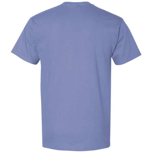 Gildan Unisex Hammer™ T-Shirt, Flo Blue, Back view