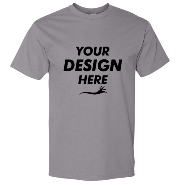 Gildan Unisex Hammer™ T-Shirt, Sport Grey, Front view, Mockup