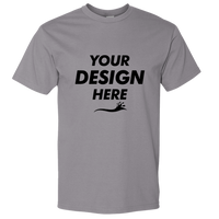 Gildan Unisex Hammer™ T-Shirt, Sport Grey, Front view, Mockup