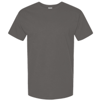 Gildan Unisex Light Cotton T-Shirt, Charcoal / Charcoal, Front view