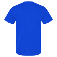Gildan Unisex Light Cotton T-Shirt, Royal / Royal, Back view