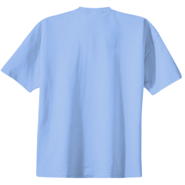 Gildan Unisex Performance® T-Shirt, Carolina Blue, Back view