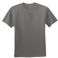 Gildan Unisex Performance® T-Shirt, Charcoal, Front view