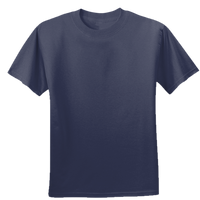 Gildan Unisex Performance® T-Shirt, Navy, Front view