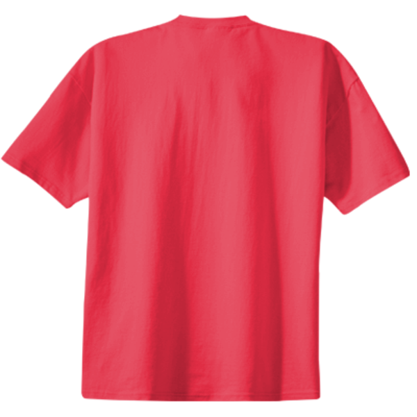 Gildan Unisex Performance® T-Shirt, Red, Back view