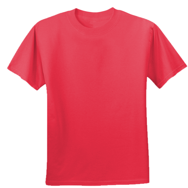 Gildan Unisex Performance® T-Shirt, Red, Front view