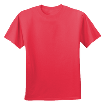 Gildan Unisex Performance® T-Shirt, Red, Front view