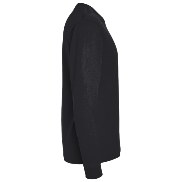 Gildan Unisex Softstyle® Long Sleeve T-Shirt, Black, Right Sleeve view