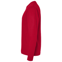 Gildan Unisex Softstyle® Long Sleeve T-Shirt, Cherry Red, Left Sleeve view