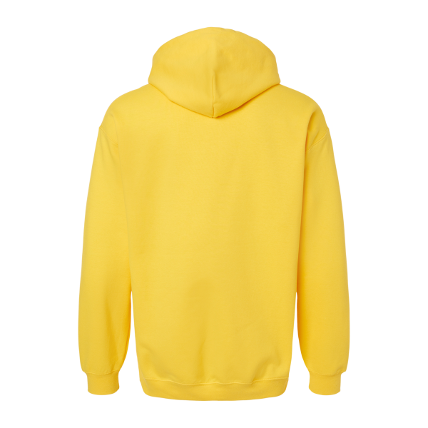 Gildan Unisex Softstyle® Midweight Hooded Sweatshirt, Daisy, Back view