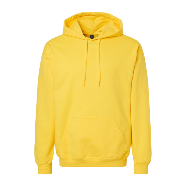 Gildan Unisex Softstyle® Midweight Hooded Sweatshirt, Daisy, Front view