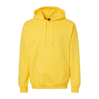Gildan Unisex Softstyle® Midweight Hooded Sweatshirt, Daisy, Front view