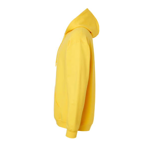 Gildan Unisex Softstyle® Midweight Hooded Sweatshirt, Daisy, Left Sleeve view
