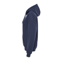 Gildan Unisex Softstyle® Midweight Hooded Sweatshirt, Navy, Left Sleeve view