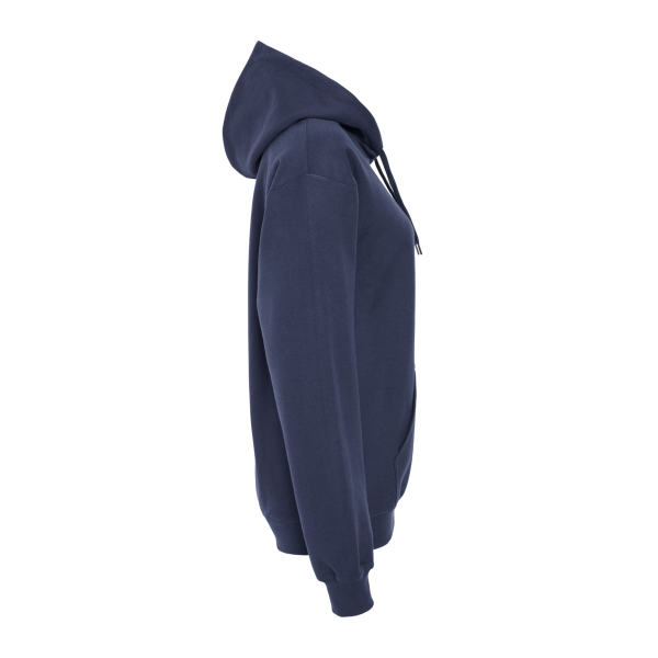 Gildan Unisex Softstyle® Midweight Hooded Sweatshirt, Navy, Right Sleeve view