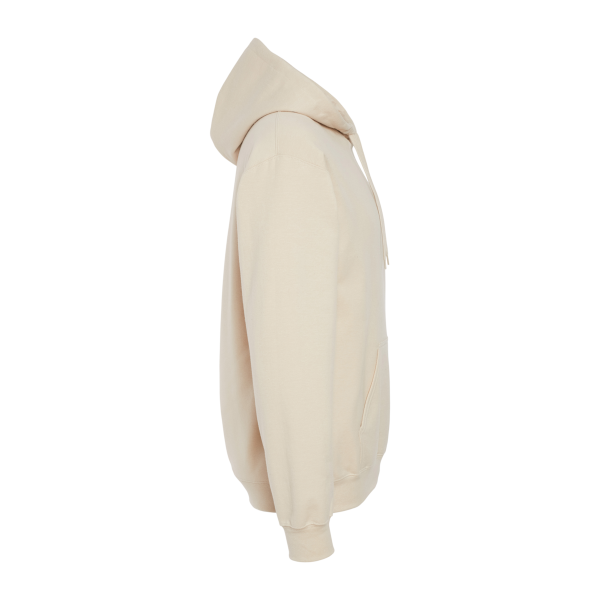Gildan Unisex Softstyle® Midweight Hooded Sweatshirt, Sand, Right Sleeve view