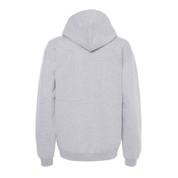 Gildan Unisex Softstyle® Midweight Hooded Sweatshirt, Sport Grey, Back view