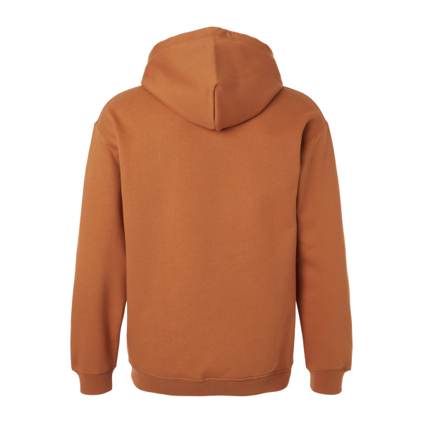 Gildan Unisex Softstyle® Midweight Hooded Sweatshirt, Texas Orange, Back view