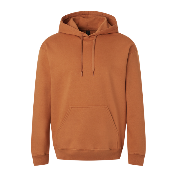 Gildan Unisex Softstyle® Midweight Hooded Sweatshirt, Texas Orange, Front view