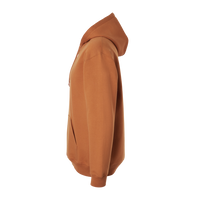 Gildan Unisex Softstyle® Midweight Hooded Sweatshirt, Texas Orange, Left Sleeve view