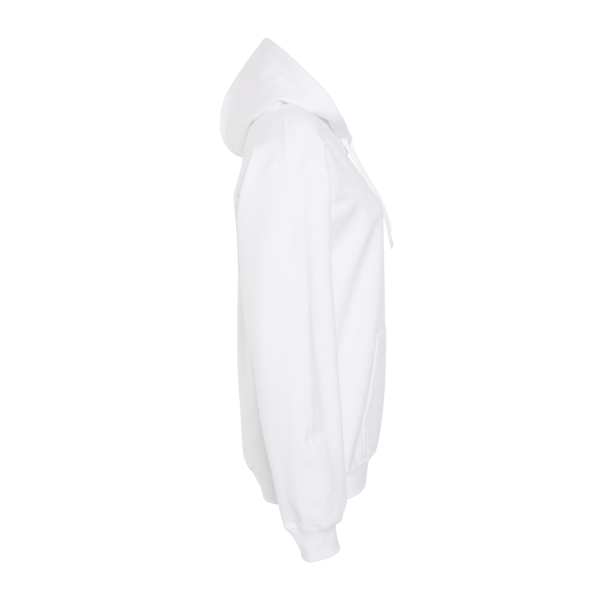 Gildan Unisex Softstyle® Midweight Hooded Sweatshirt, White, Right Sleeve view