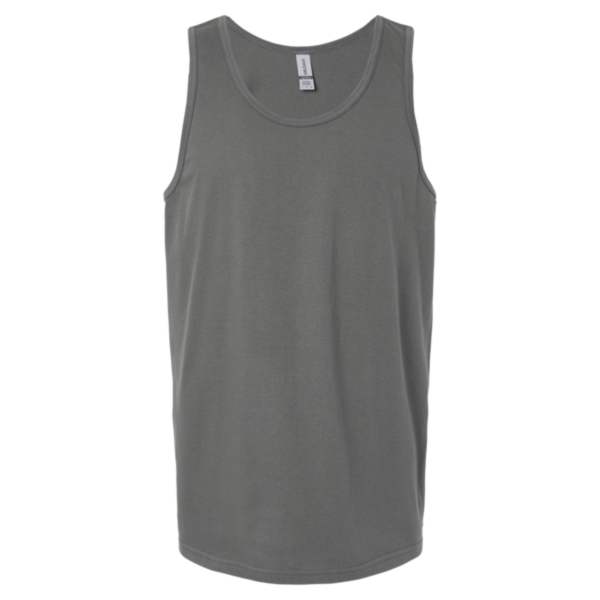Gildan Unisex Softstyle® Tank Top, Charcoal, Front view