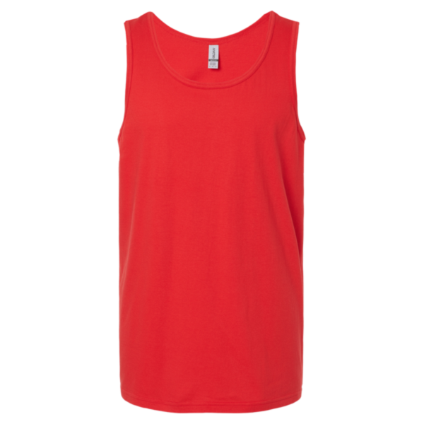 Gildan Unisex Softstyle® Tank Top, Red, Front view