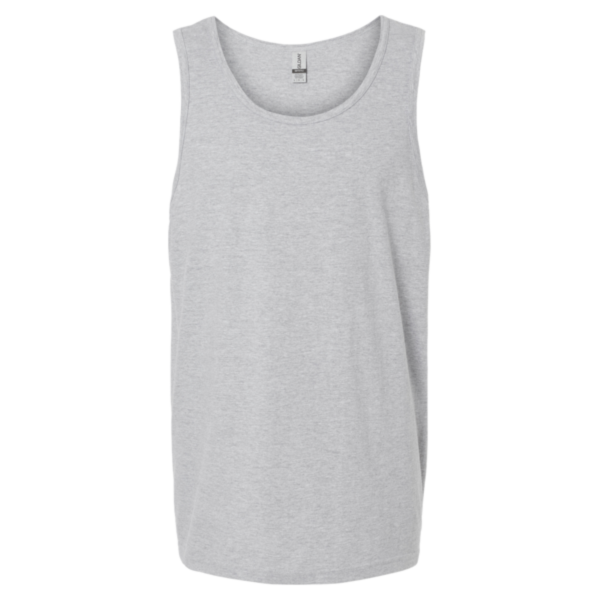 Gildan Unisex Softstyle® Tank Top, Sport Grey, Front view