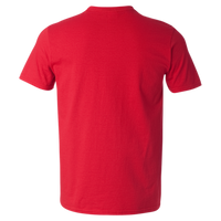 Gildan Unisex Softstyle® V-Neck T-Shirt, Cherry Red, Back view