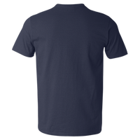 Gildan Unisex Softstyle® V-Neck T-Shirt, Navy, Back view