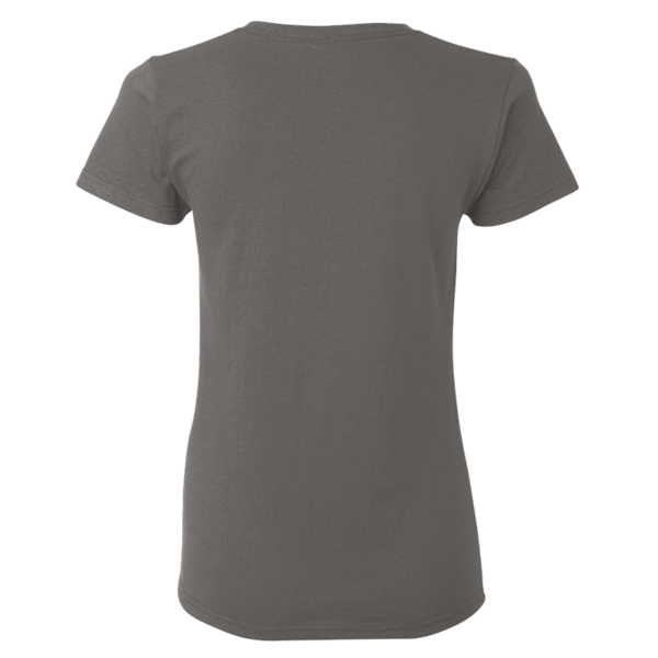 Gildan Women's Heavy Cotton™ T-Shirt, Charcoal, Back view