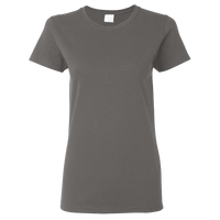 Gildan Women's Heavy Cotton™ T-Shirt, Charcoal, Front view