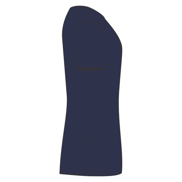 Gildan Women's Heavy Cotton™ T-Shirt, Navy, Right Sleeve view