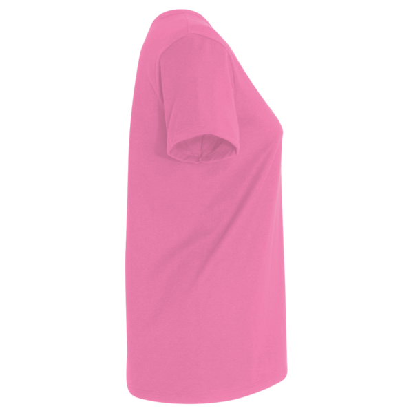Gildan Women's Softstyle® T-Shirt, Azalea, Right Sleeve view