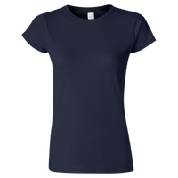 Gildan Women's Softstyle® T-Shirt, Navy, Front view