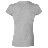 Gildan Women's Softstyle® T-Shirt, Sport Grey, Back view