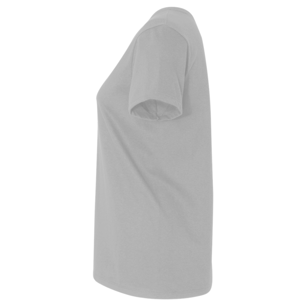 Gildan Women's Softstyle® T-Shirt, Sport Grey, Left Sleeve view