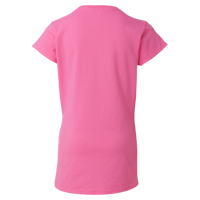 Gildan Women's Softstyle® V-Neck T-Shirt, Azalea, Back view