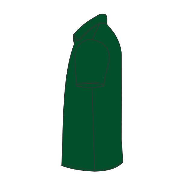 Gildan Youth DryBlend® Jersey Polo, Forest Green, Left Sleeve view