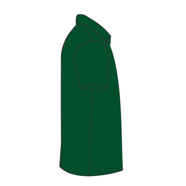 Gildan Youth DryBlend® Jersey Polo, Forest Green, Right Sleeve view