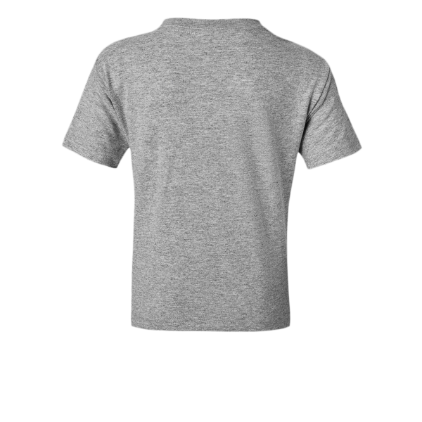Gildan Youth DryBlend® T-Shirt, Sport Grey, Back view
