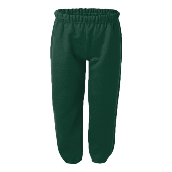 Gildan Youth Heavy Blend™ Sweatpants, Forest, Front view
