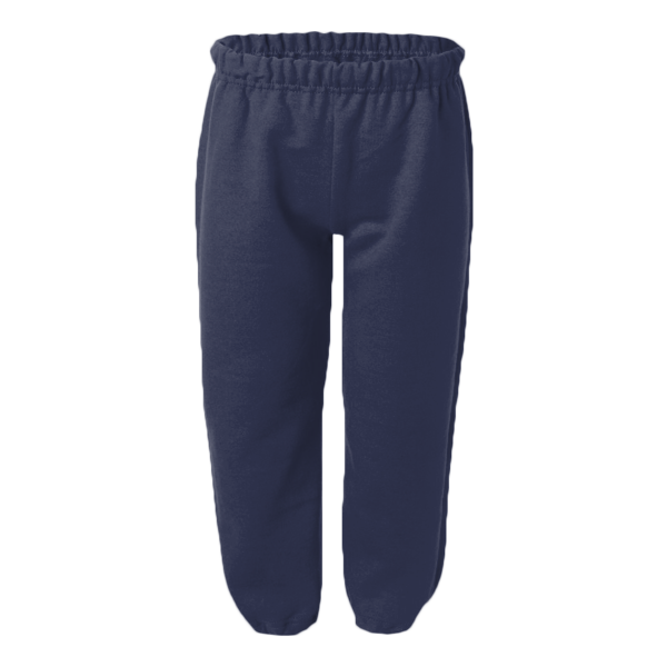 Gildan Youth Heavy Blend™ Sweatpants, Navy, Front view