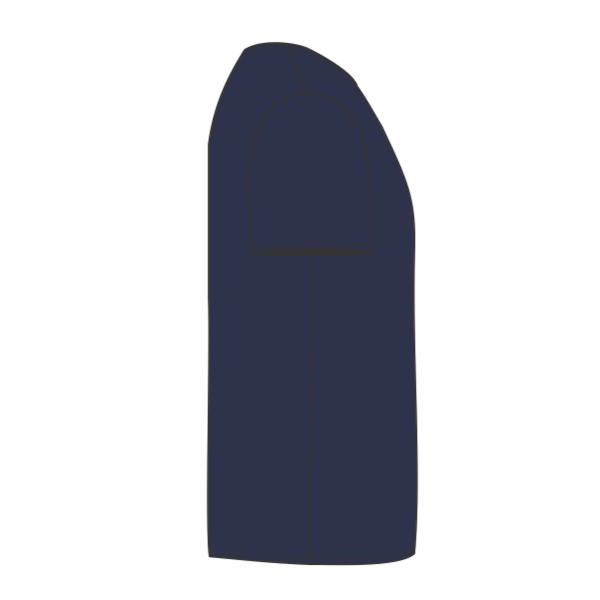 Gildan Youth Performance® T-Shirt, Navy, Right Sleeve (Short) view