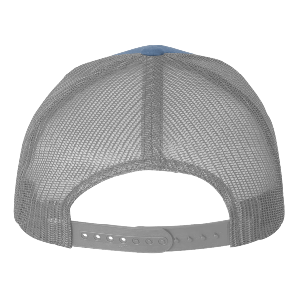 HUK LoPro Snapback Trucker Cap, Harbor Mist, Back view