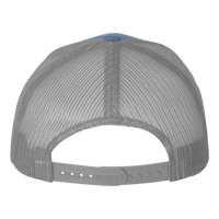 HUK LoPro Snapback Trucker Cap, Harbor Mist, Back view